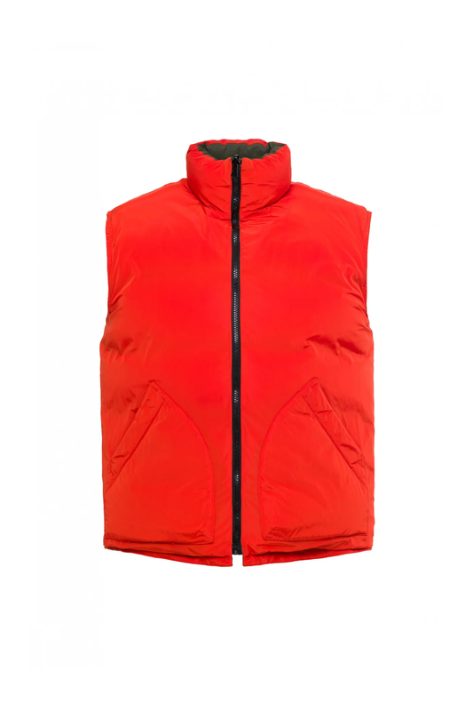 No name athens khaki  double face vest-null