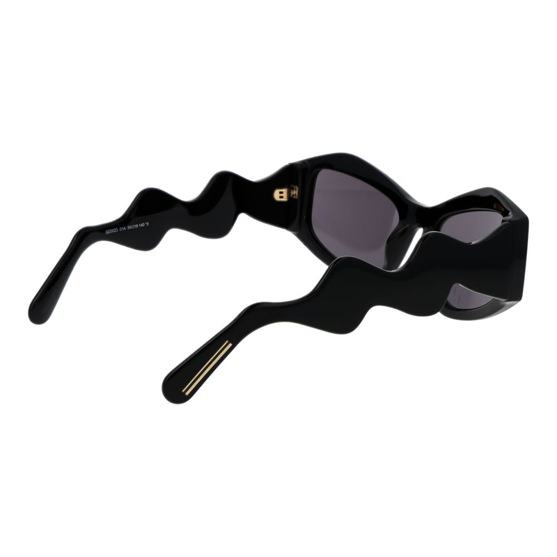 Black acetate sunglasses-null