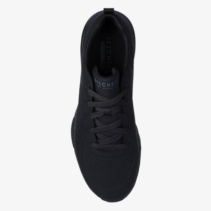 Deboss durabuck lace up sneakers-null