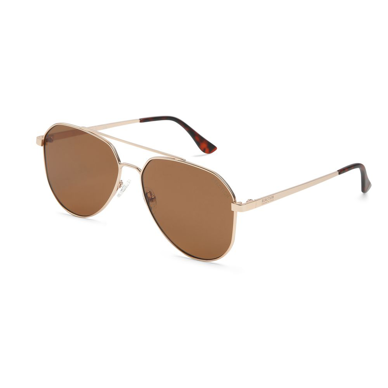 Gold metal sunglasses-null