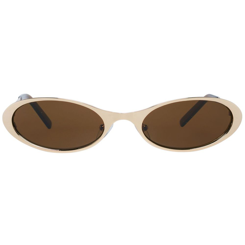 Gold metal sunglasses-null