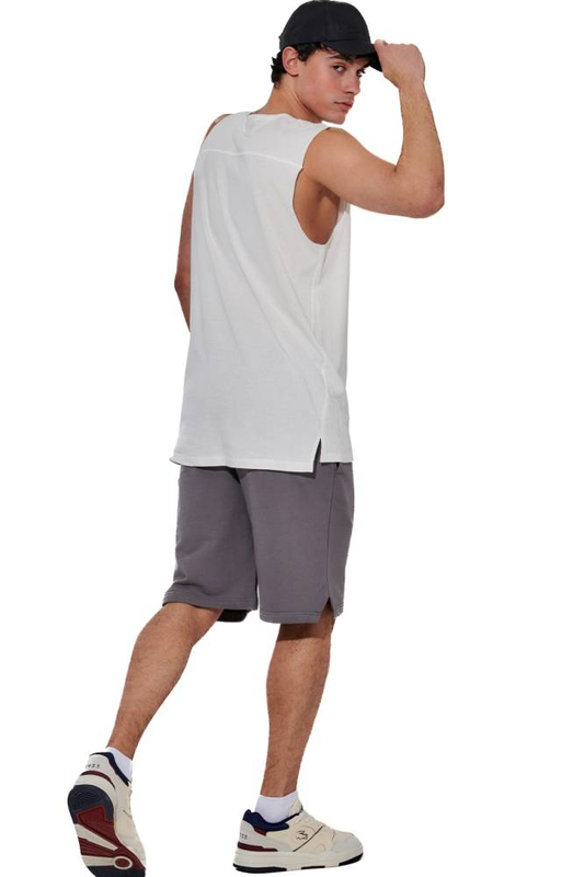 Men's modal sleeveless t-shirt-null