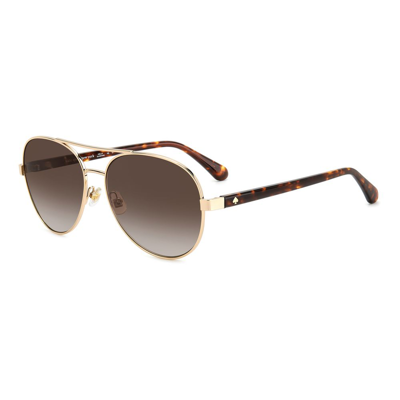 Gold metal sunglasses-null