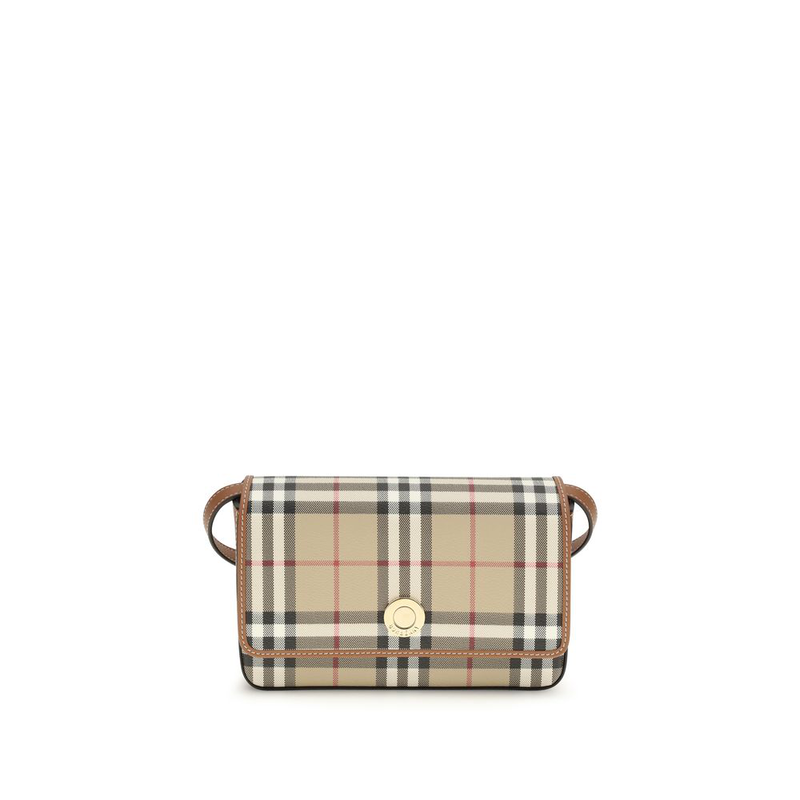 Beige polyurethane wallet-null