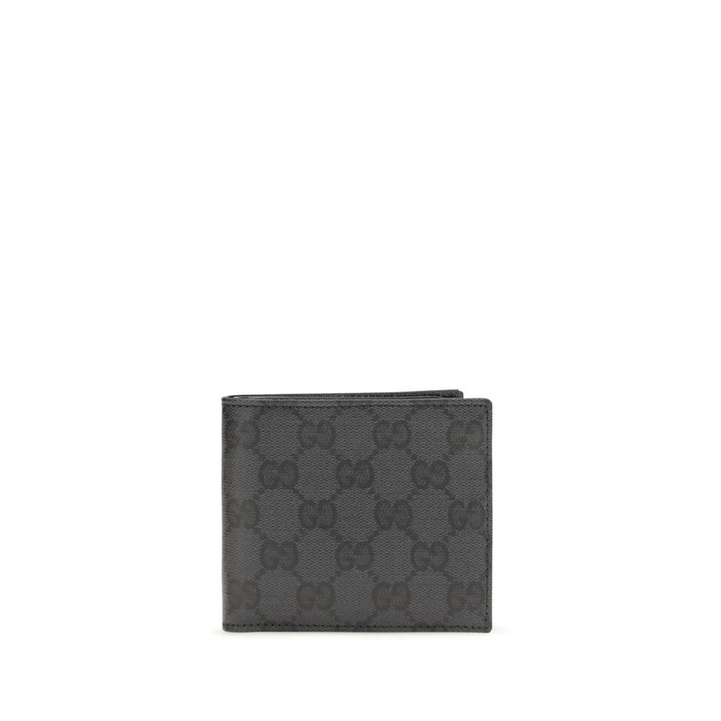 Black cotton wallet-null