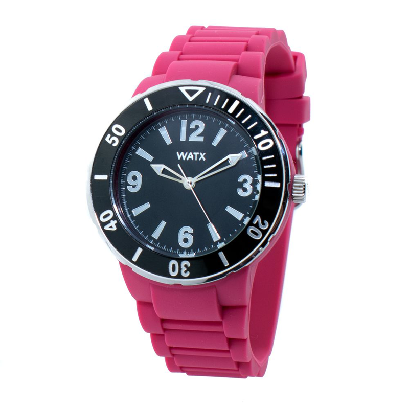 Multicolor rubber sport watch-null