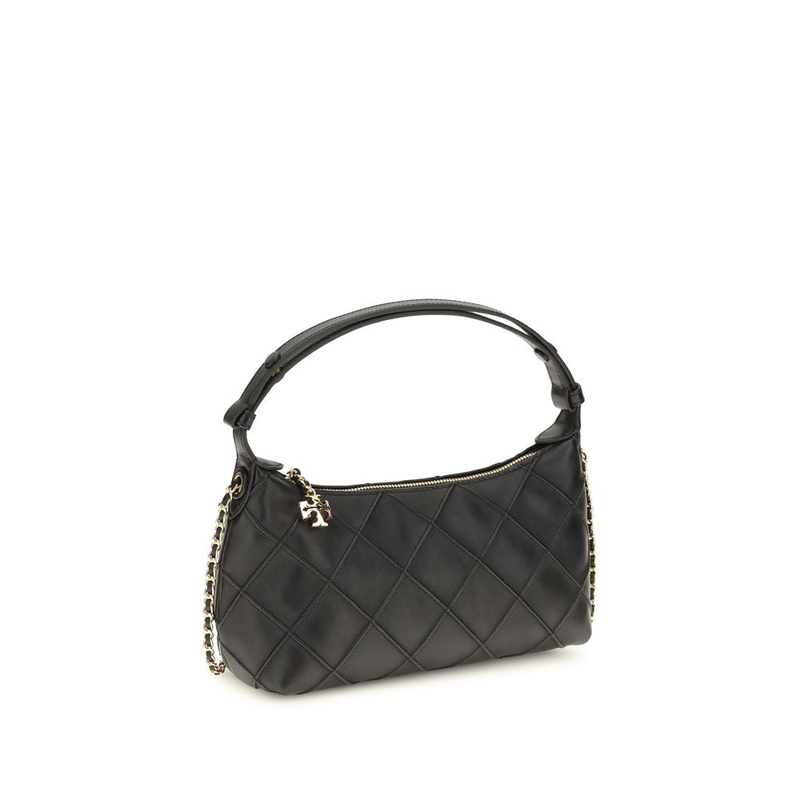 Black calf leather bos taurus handbag-null