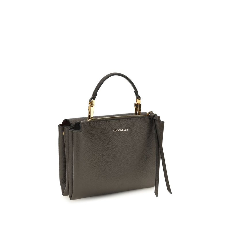 Brown calf leather bos taurus handbag-null