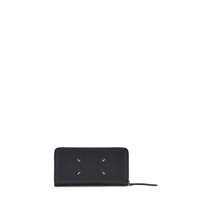 Black calf leather bos taurus wallet-null