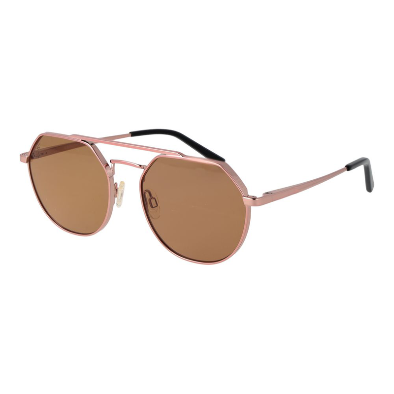 Rose gold metal sunglasses-null