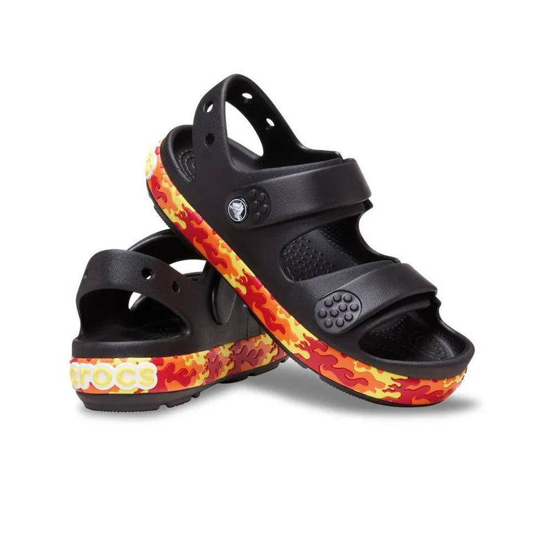 Product image: Crocband cruiser flames sandal kids-null