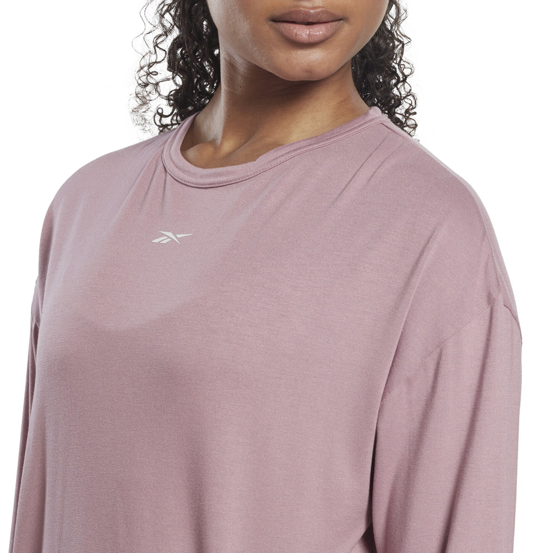 Reebok women activchill+cotton long-sleeve top (hk4834)-null