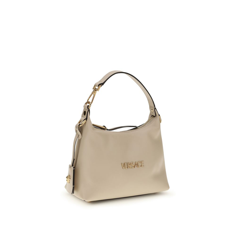 Beige calf leather bos taurus handbag-null