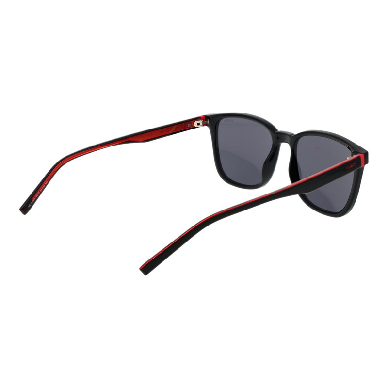 Black stainless steel sunglasses-null