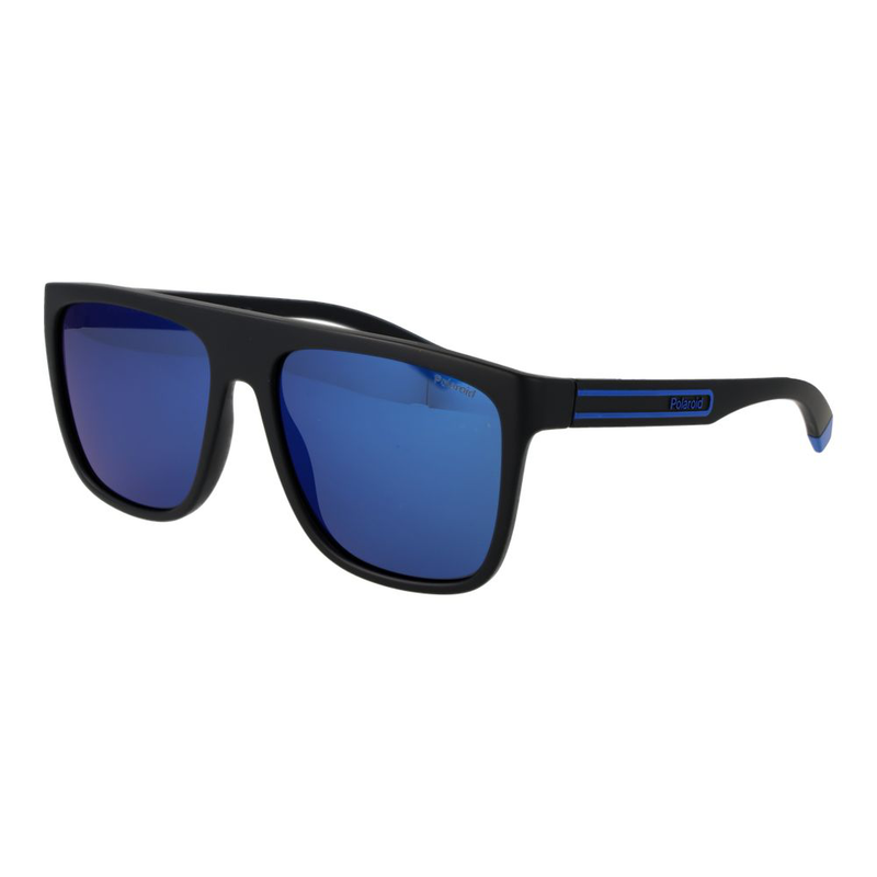 Black polycarbonate sunglasses-null
