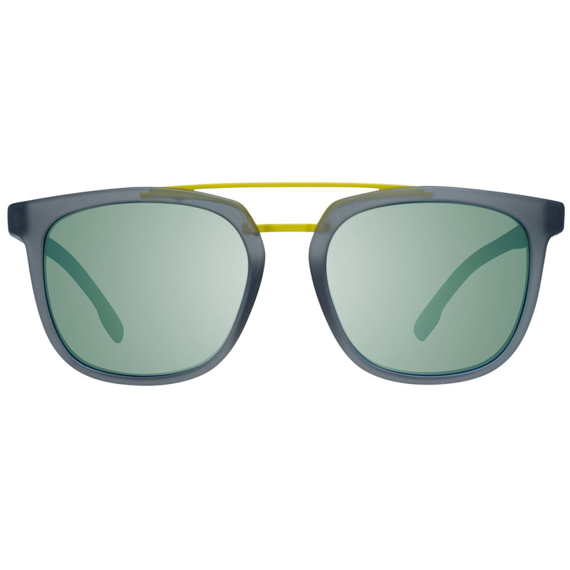 Gray metal sunglasses-null