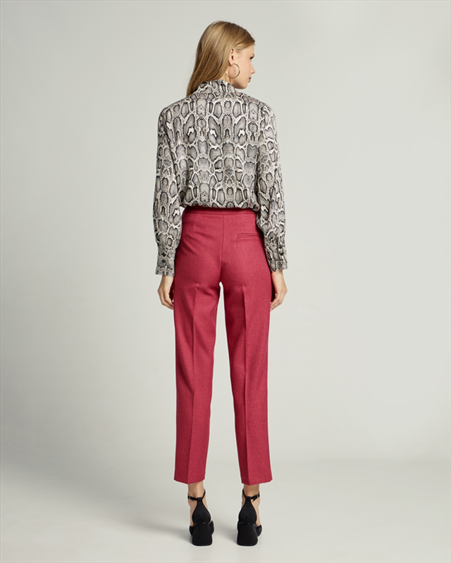 Cigarette trouser cashmere image number null