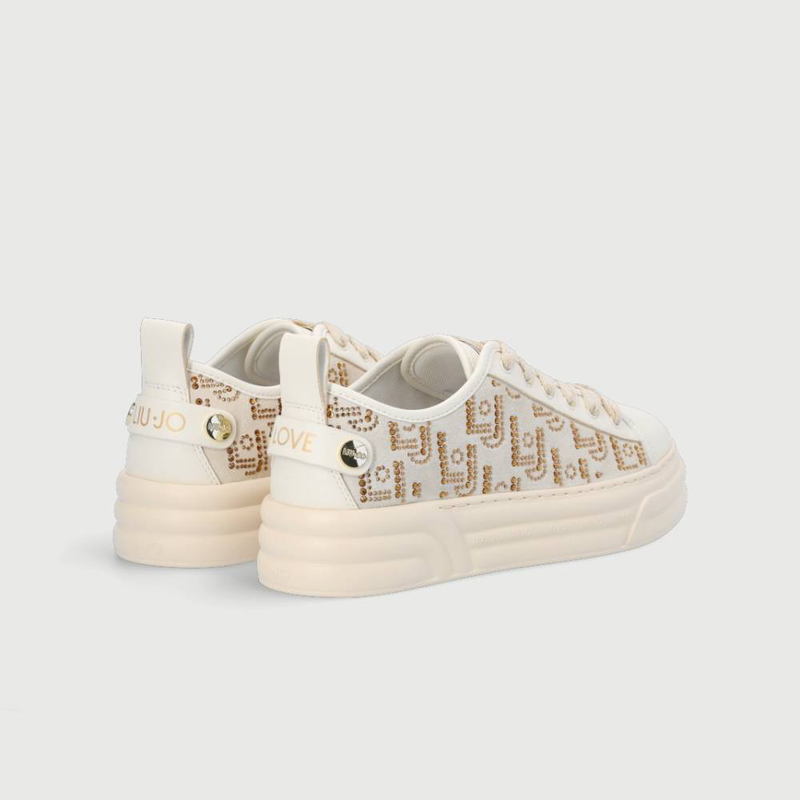 Liu Jo cleo 01 - platform sneakers with gemstones-null