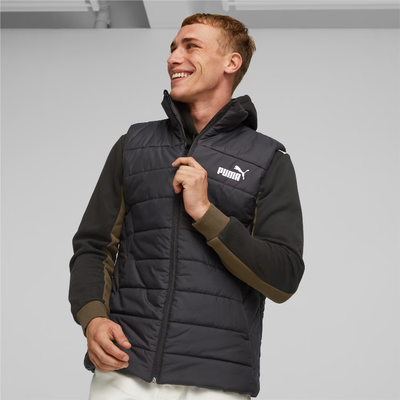 Puma ess padded vest, Puma Black-puma Black, medium