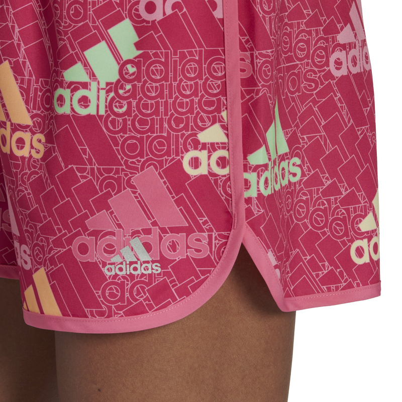 Adidas women 3-stripes sport brand love shorts (hk6511) image number null