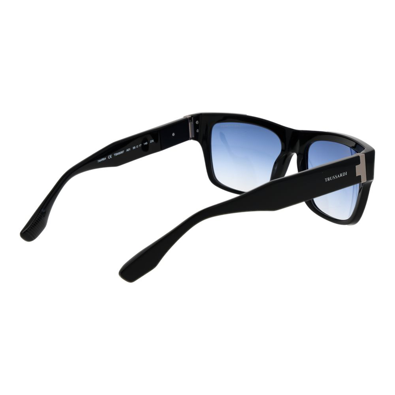 Black acetate sunglasses-null