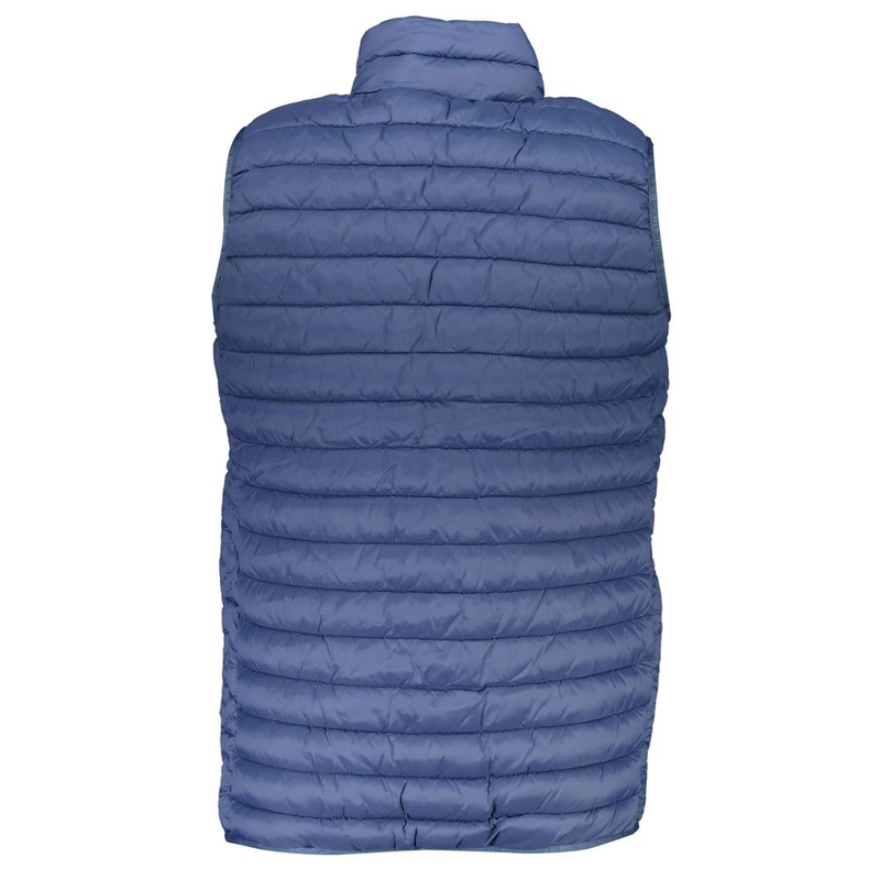 Blue polyamide men's vest-null