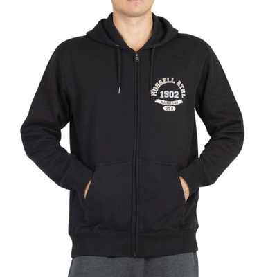 Alabama state full-zip hoodie, Black, medium