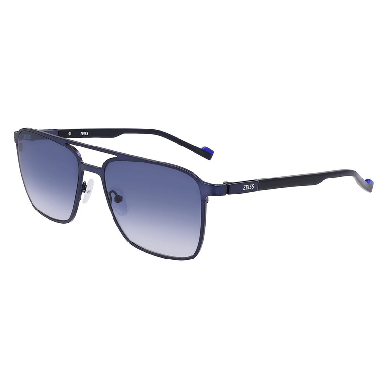 Blue metal sunglasses-null