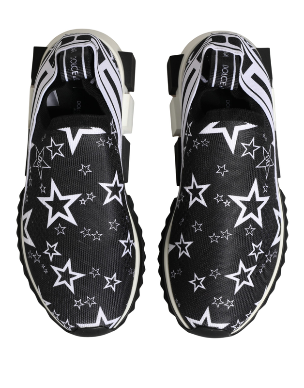 Black stars logo sorrento sneakers shoes-null