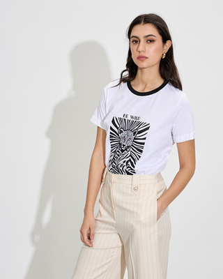 T-shirt print tiger