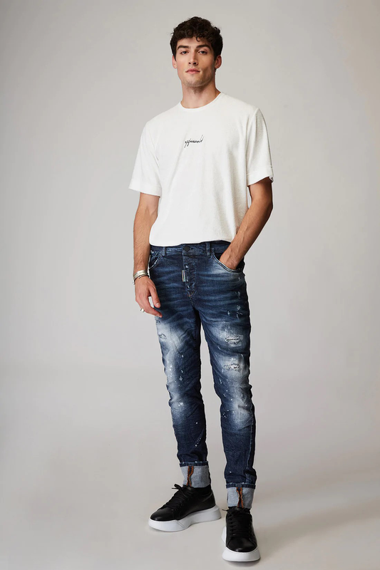 Stefan purple rain denim image number null