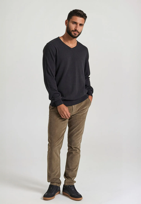 Funkybuddha knitwear v-neck-null