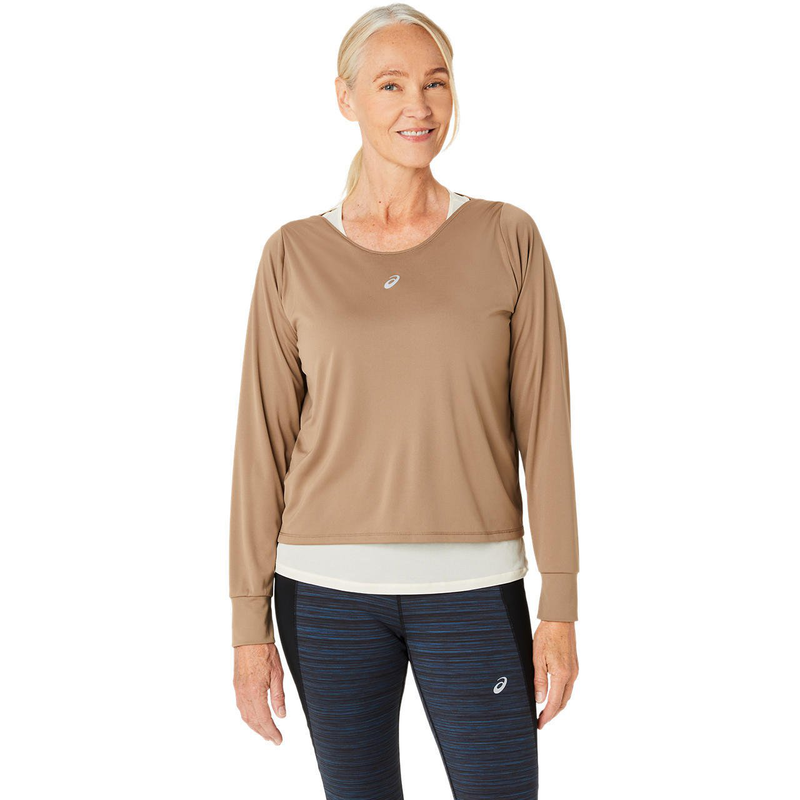 Product image: Asics women's nagino run ls top-null