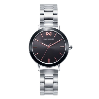 Mark maddox shibuya stainless steel watch bracelet woman mm, , medium