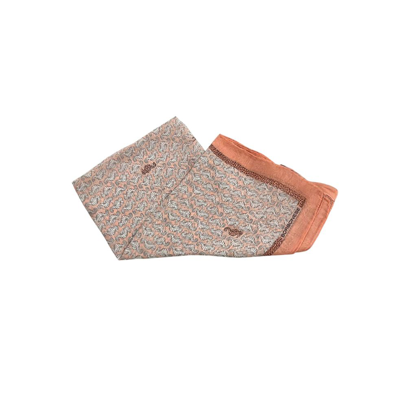 Pink silk women scarf-null