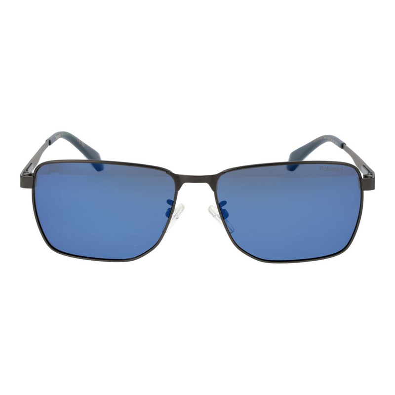 Gray metal sunglasses-null