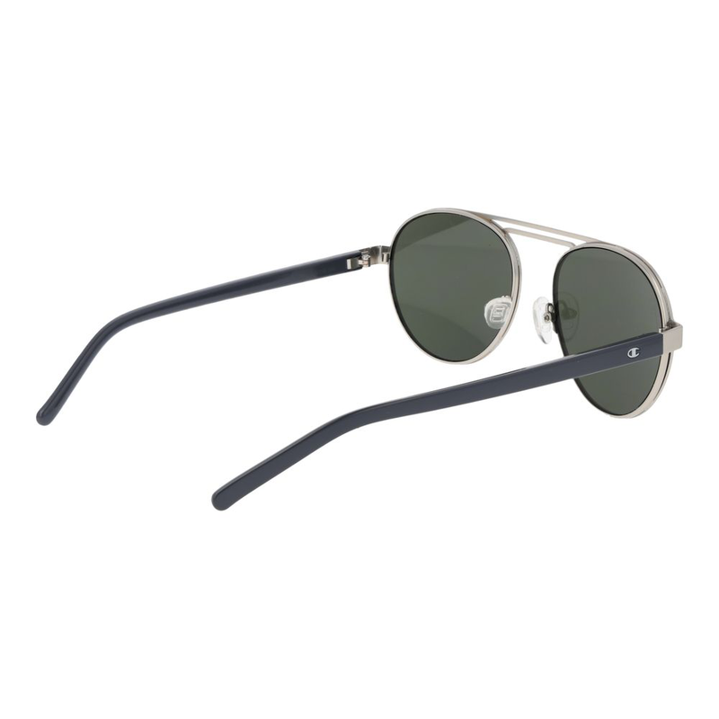 Blue metal sunglasses-null
