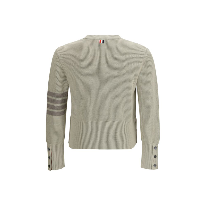 Beige cotton sweatshirt-null