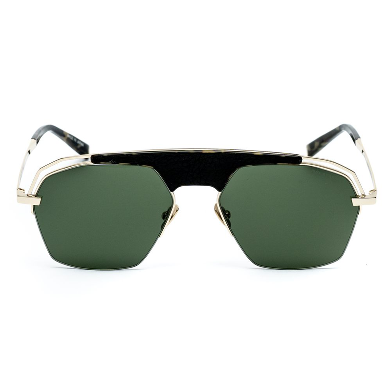 Gold titanium sunglasses-null