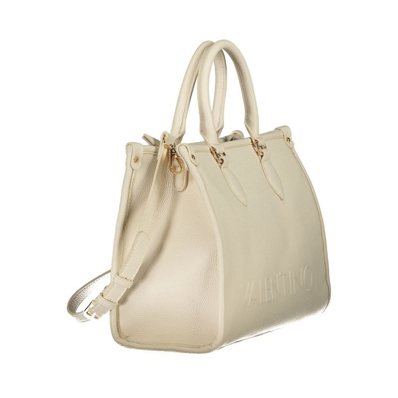 Beige polyurethane women's bag-null