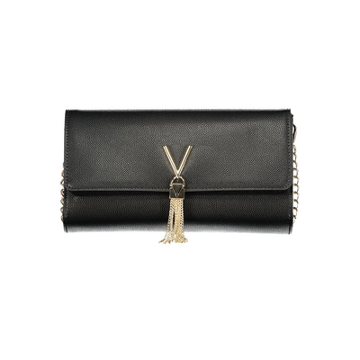 Nero polyurethane womens bag, Black, medium