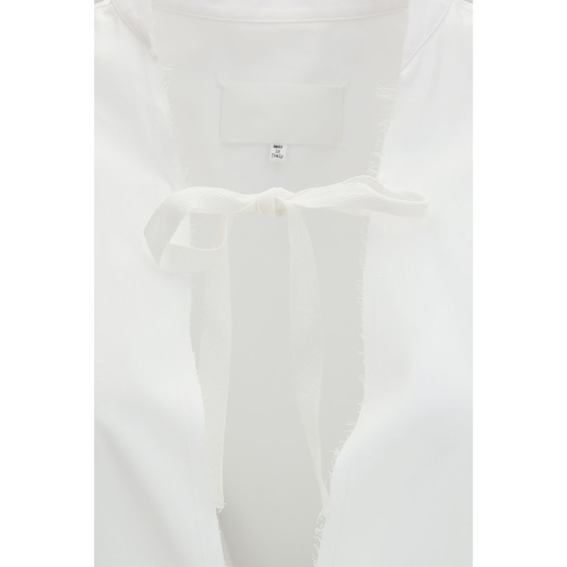 White cotton casual dress-null