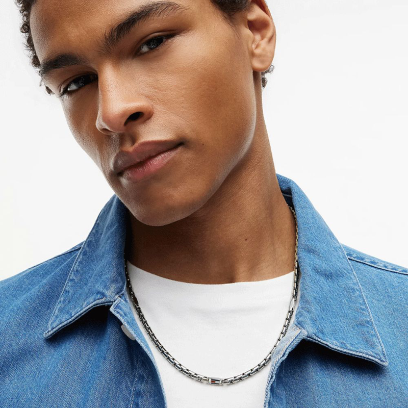Tommy hilfiger men's necklace-null
