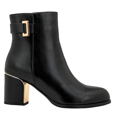 Seven γυναικείο μποτάκι, Black, medium