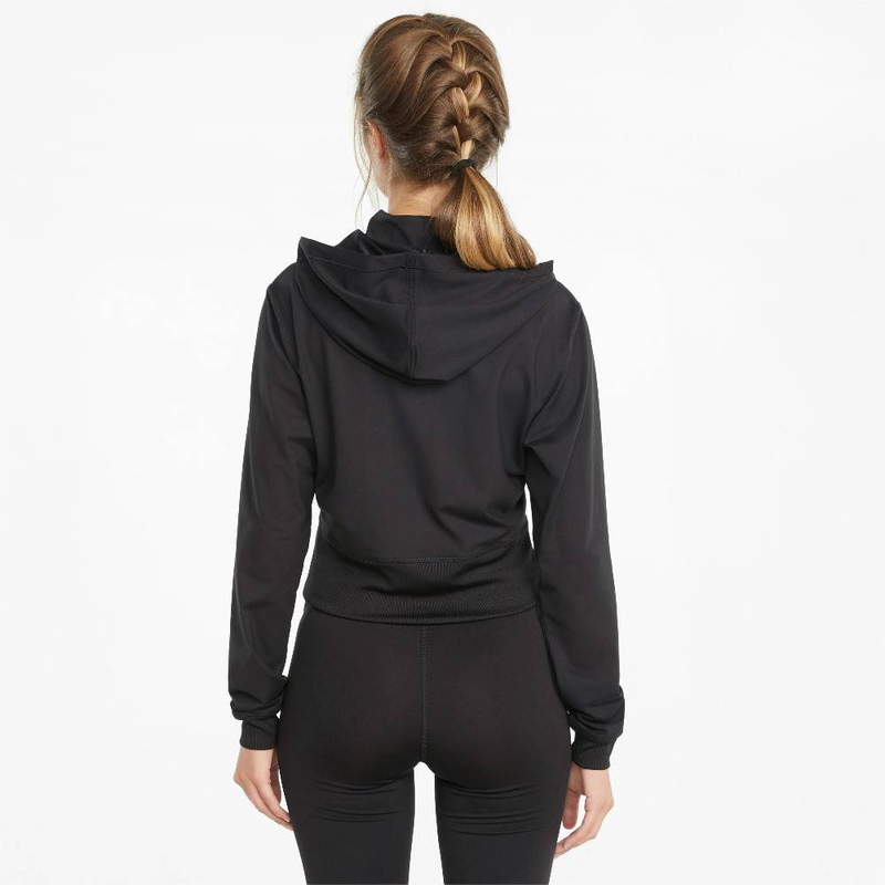 Studio yogini mesh back womens full zip hoodie image number null