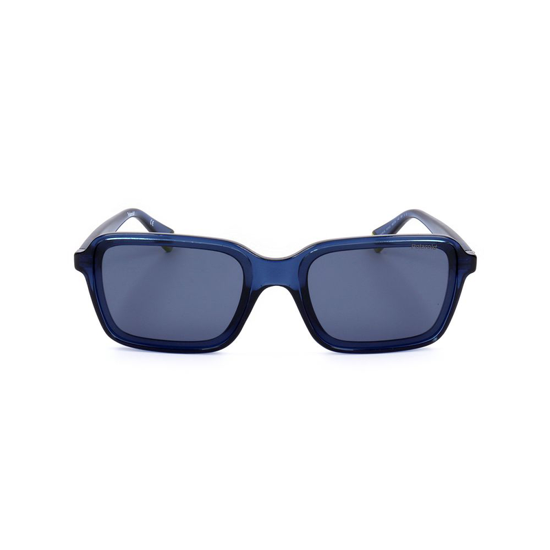 Blue metal sunglasses-null