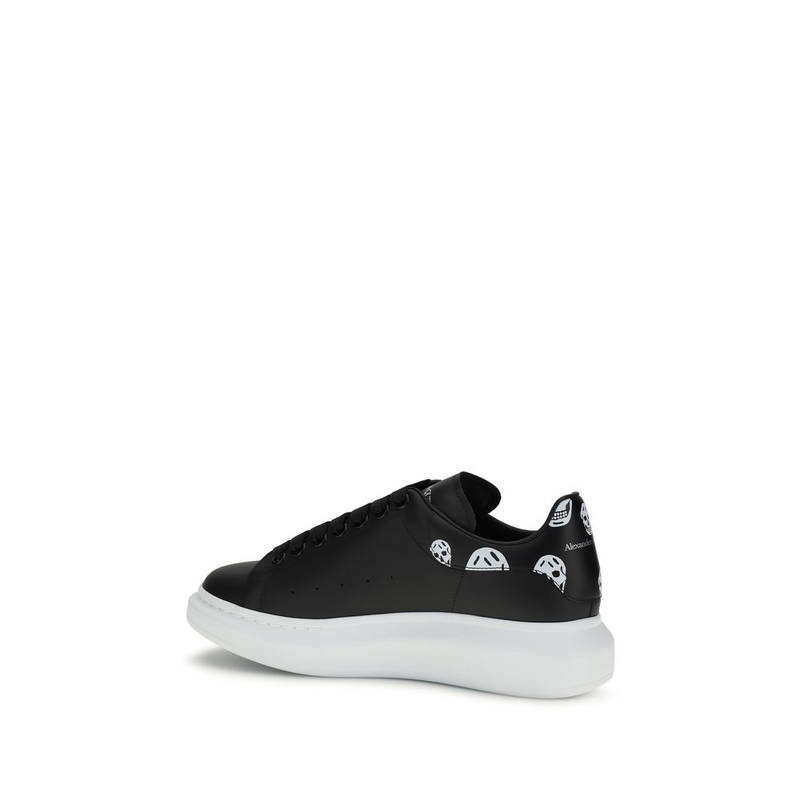 Black calf leather bos taurus chunky sneakers-null