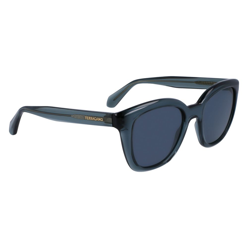 Blue injected sunglasses-null
