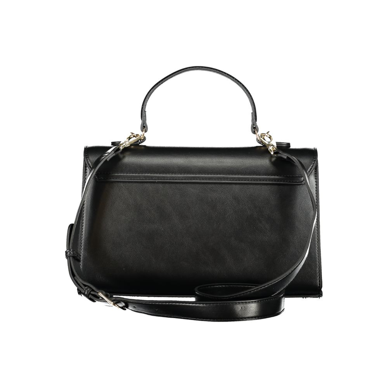 Nero polyurethane women's handbag-null