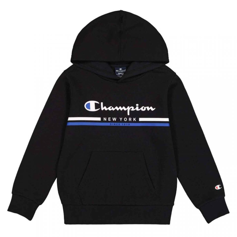 Champion boys hooded sweatshirt black 306837-kk001-null